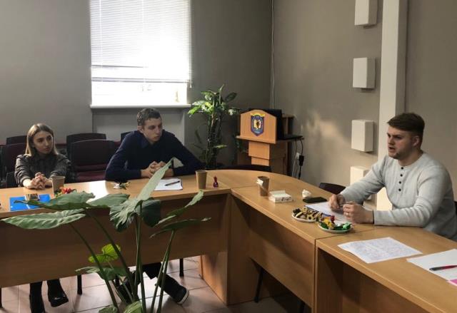 Виступ магістранта Назара Мунила 